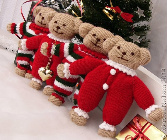 2018 christmas teddy bears