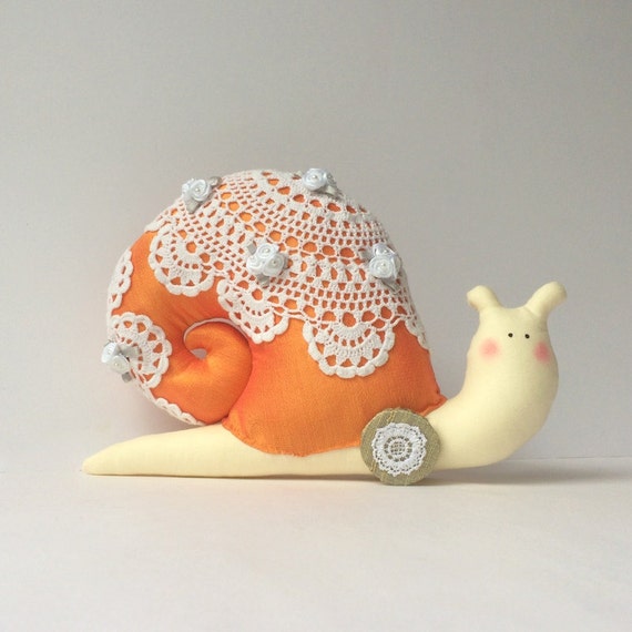 stuffed snail