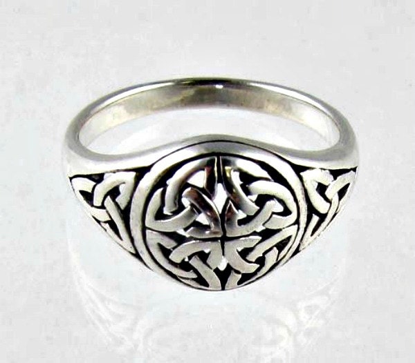 Sterling Silver Celtic Ring Size 5 6 7 8 9 10 Gift by Impulse18K