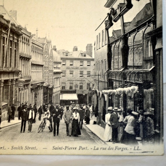 Victorian Photograph Of Smith Street, Guernsey, Channel Islands Old ...