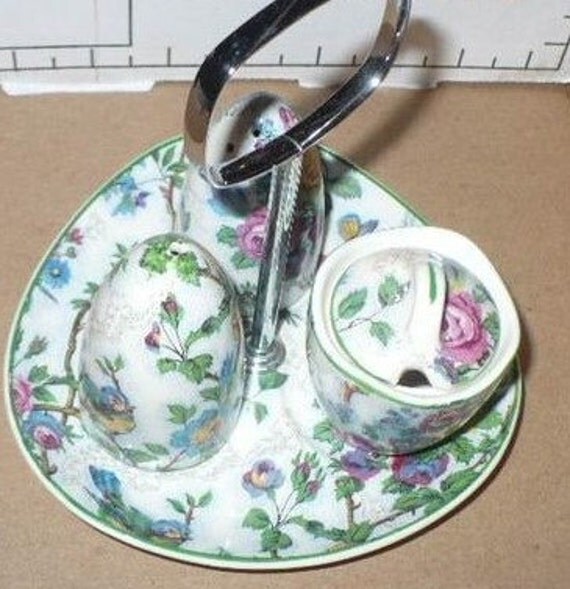 Midwinter Stylecraft Chintz Cruet Staffordshire England