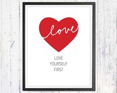 Love Poster, Love Art. Inspirational Art Print, Minimal Art, Quote Love Print, Instant Download, Digital Download, Printable, 8''x10''