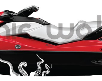 Kraken Octopus Tentacles 4 Season Waterproof Decal Sticker For Boat Jet ski Auto Truck RV