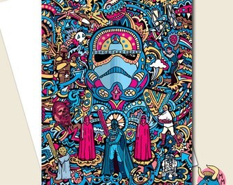 Star Wars Card, Star Wars Birthday Card, Boyfriend Birthday Card, Husband Card, Card For Boys, Card For Him, Card For Teens, Card For Men.
