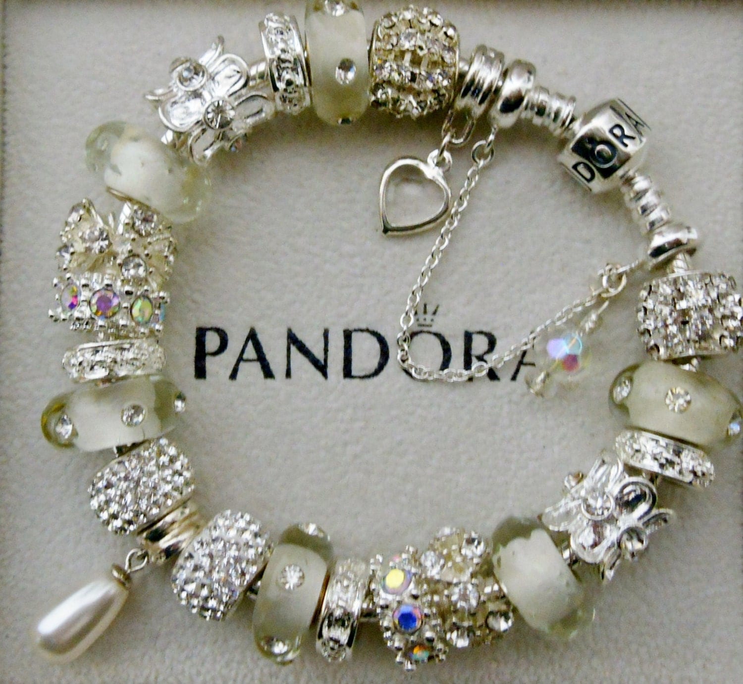 Authentic Pandora Bracelet or unbranded European charm