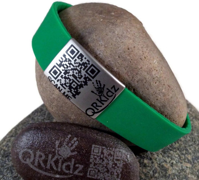 personalized-safety-band-qr-code-by-qrkidz-on-etsy