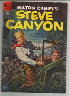 Vintage Comics Milton Caniff S Steve Canyon No 578 1954 In