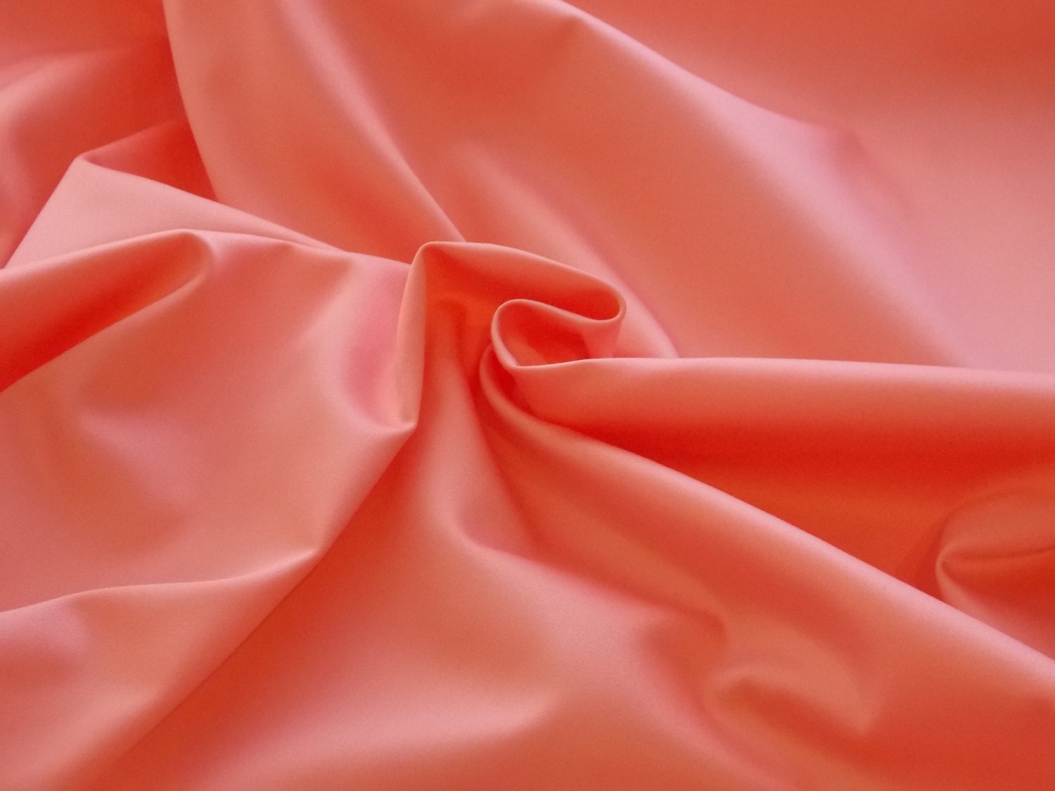 Petal Pink Cotton Sateen fabric by the yard