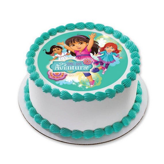 Dora the Explorer Edible Cake or Cupcake by SweetCakesForYou