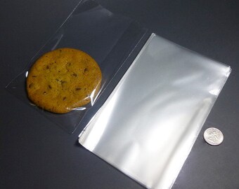 Clear Polypropylene 'Cellophane' Bags 5 x 8"