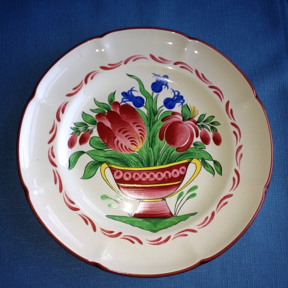 St. Clement Pottery France Majolica Duck Pitcher from happyhoundantiques on Ruby Lane