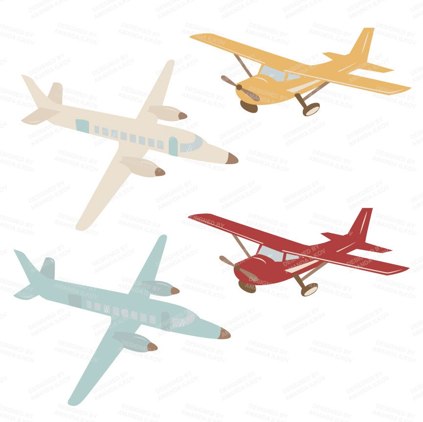 Professional Airplane Clipart & Airlplane Vectors Airplane