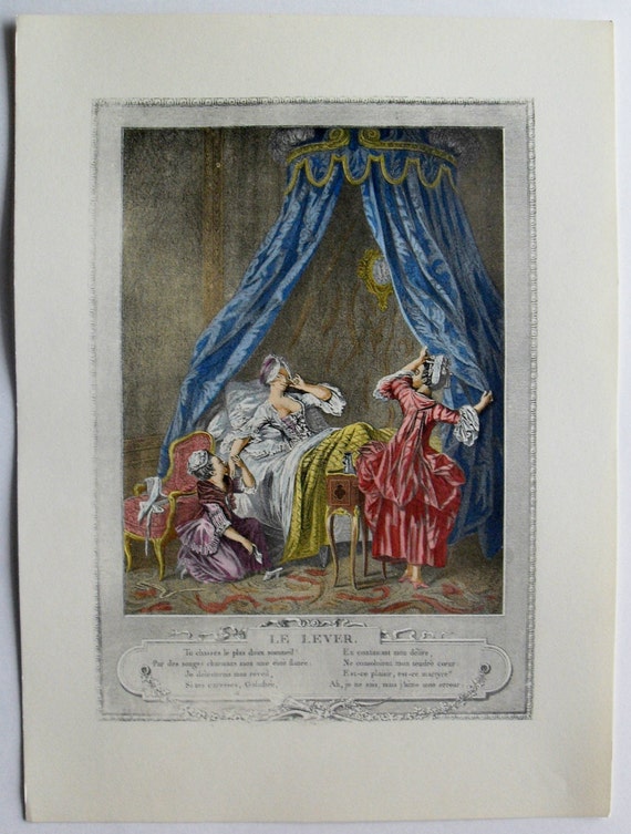 Wall Decor French Vintage Art Print by on Etsy