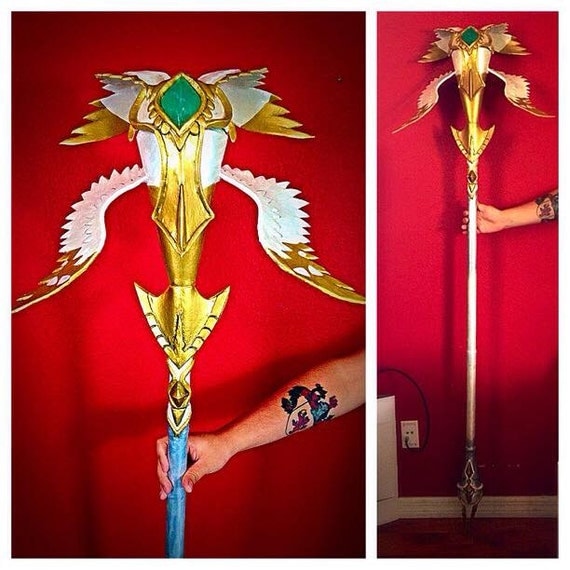 Items similar to Custom Magic Staff prop for Cosplays and Costumes on Etsy