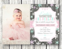 Winter Wonderland Birthday Invitations For Girls 7