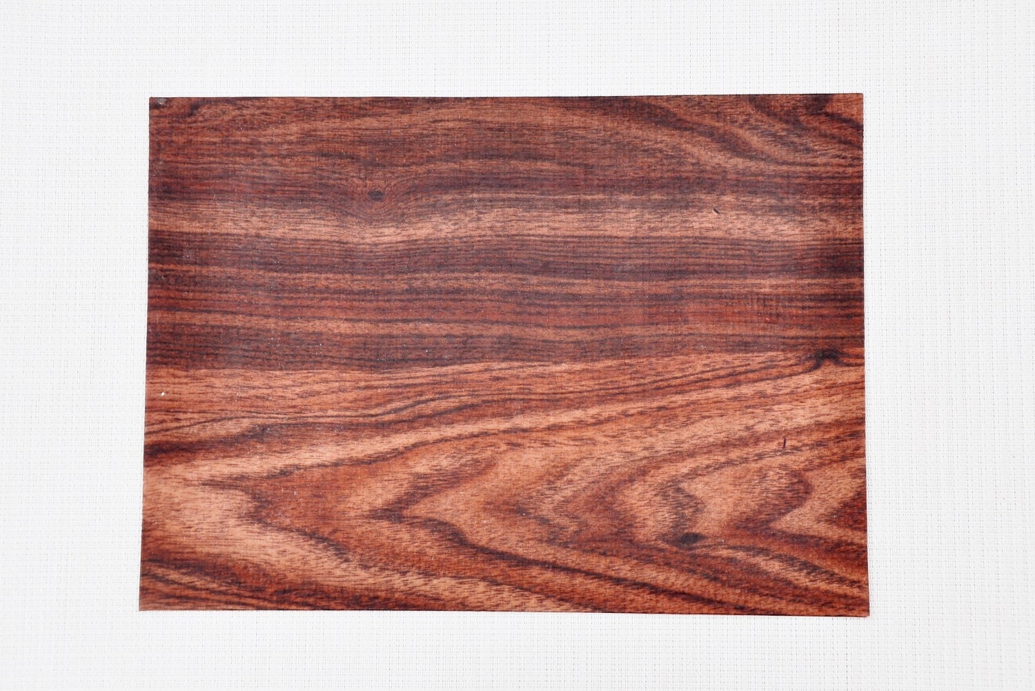 Faux Bois Placemat Dark Wood Burlap Textured