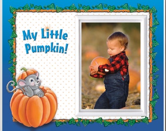 My Little Pumpkin Halloween Picture Frame Gift