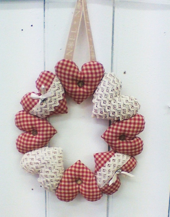 Pattern For Heart Wreath | items similar to hanging heart wreath sewing pattern on etsy Pattern For Heart Wreath | items similar to hanging heart wreath sewing pattern on etsy