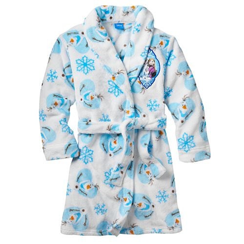 Disney Frozen OLAF Anna & Elsa Fleece Robe GIRLS by CACBaskets