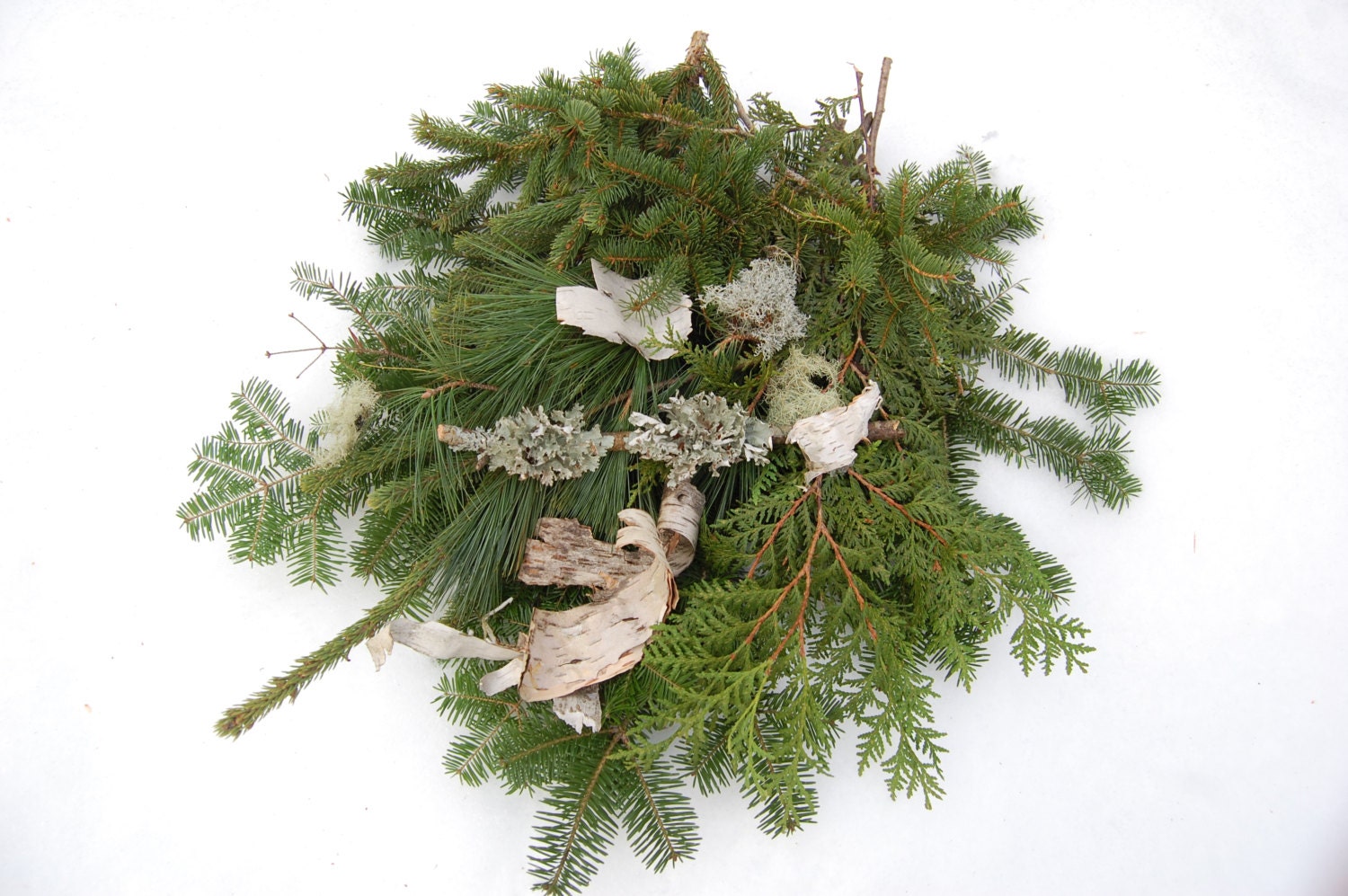 Fresh Cut Holiday Wreath Boughs Cedar Balsam by BPZoological