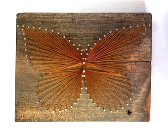 String Art, Butterfly String Art, String Art Sign