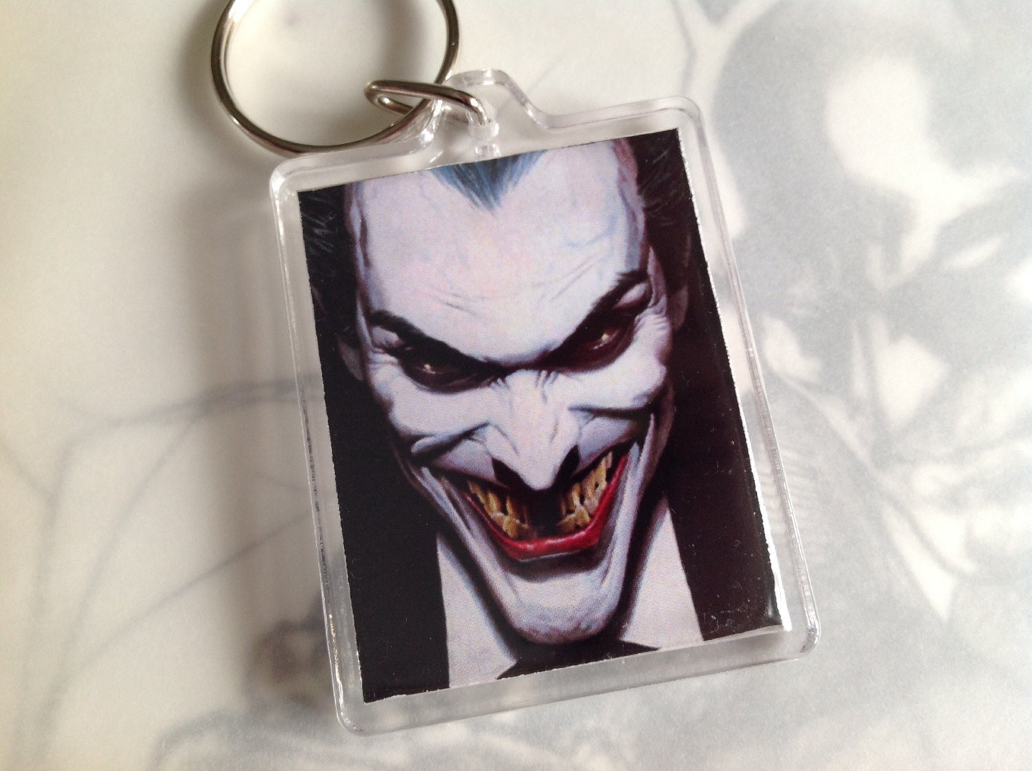 DC Comics Merchandise/ Batman /The Joker / Keyring / Vintage