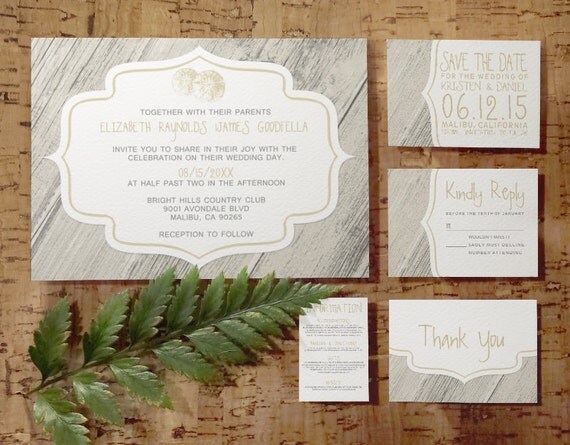 Beach Country Invitations 10