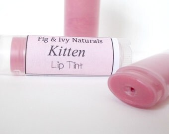 Kitten Tinted Lip Balm - Light Pink -Pink Lip Color - Lip Tint