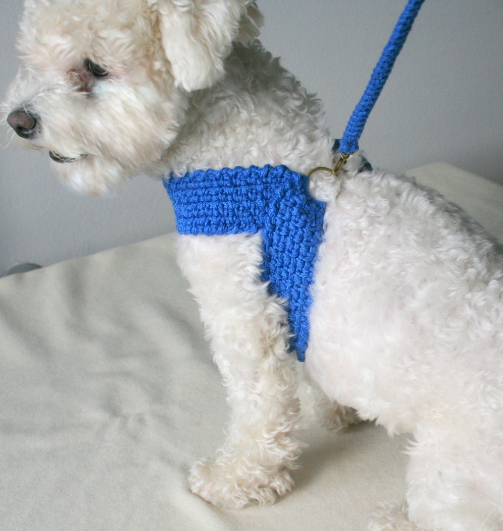 Friendly DOG harness Matching leash Dog cotton harness
