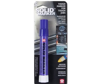 Purple Sakura Solid Industrial Marker, Sakura Solidified Paint Marker; Ceramic, Glass, Steel Marker 14 to 392 Degrees F Temperature Range