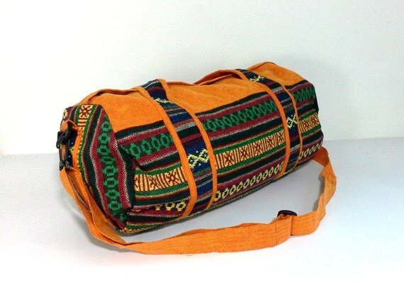 Southwestern Weekender bag Aztec Duffle bag Lightweight