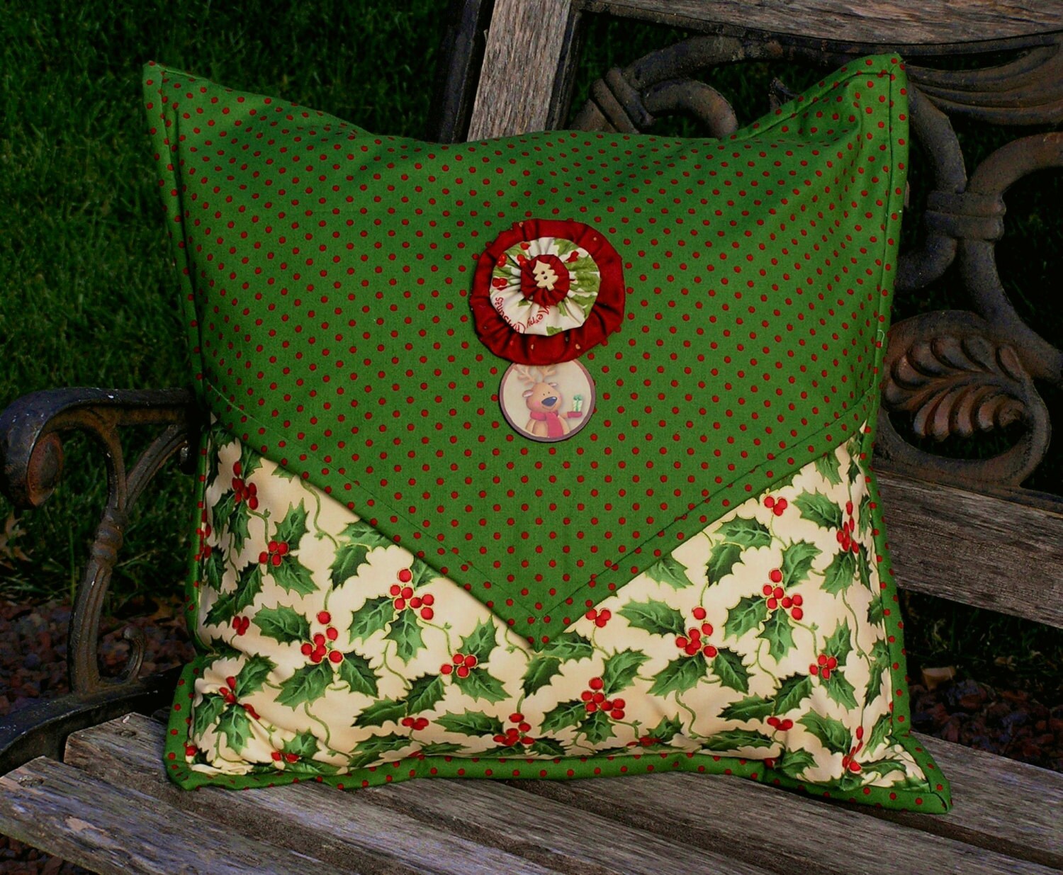 Handmade Christmas Pillow