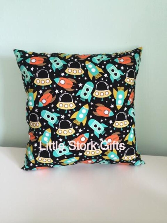 Space Cushion by LittleStorkGifts on Etsy