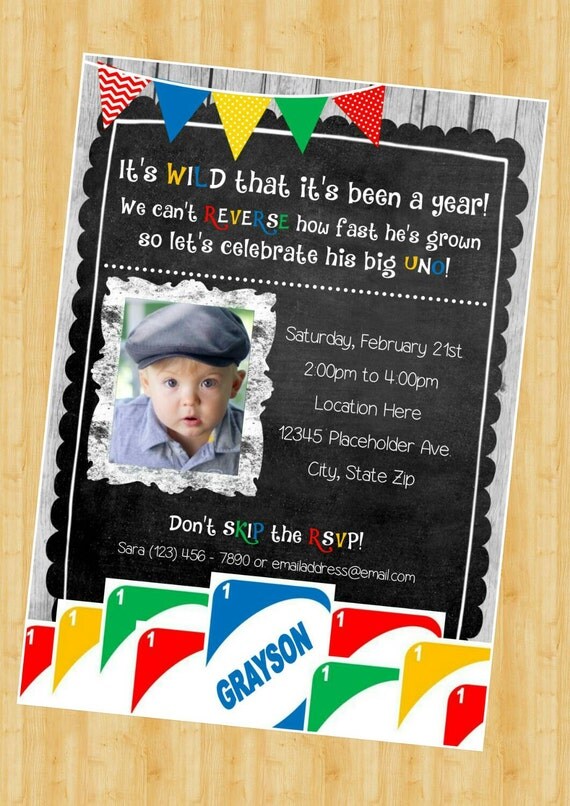 uno birthday invite first birthday invitation diy