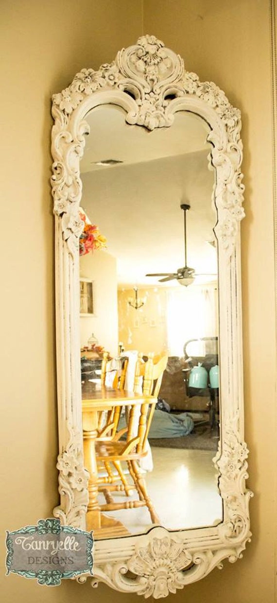 Items similar to SOLD OUT!!!! Ornate leaning mirror on Etsy
