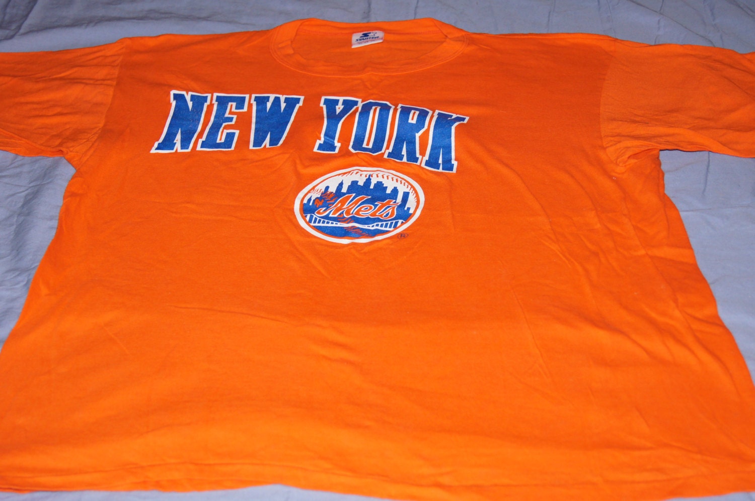 VIntage Starter Mets Tshirt XL by TheMercerStreetHouse on Etsy