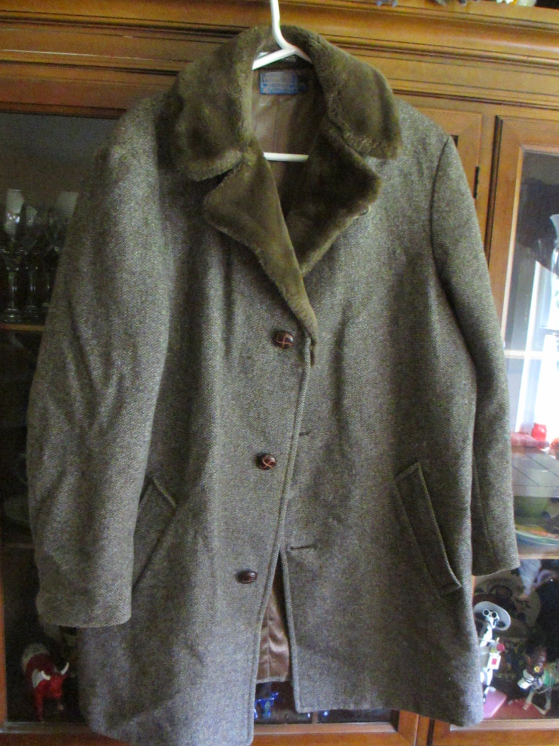 Pendleton Wool Coat Womens size 44 by BlackWolfTrading on Etsy
