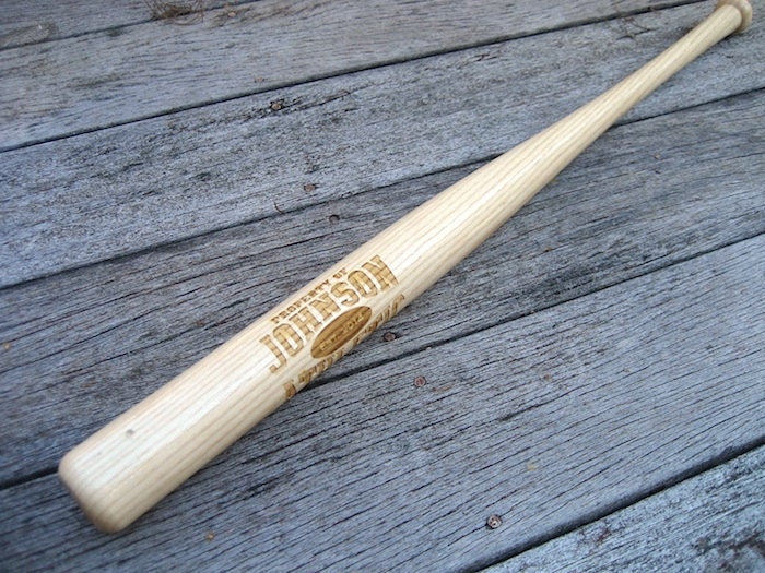 Mini Baseball Bat Custom Engraved Baseball Bat by HighPointGifts