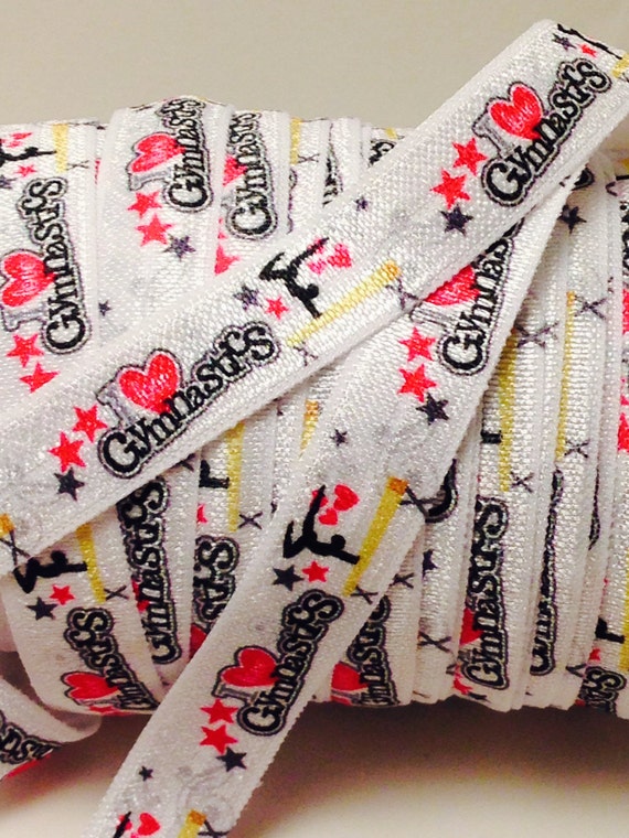 Gymnastics RibbonFOE 5/8 Fold Over ElasticDIY