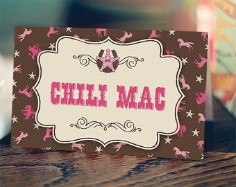 Western food labels | Etsy