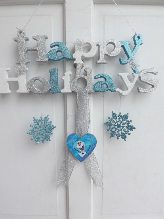 items similar to disney frozen olaf christmas decoration front door