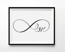 Popular items for infinity print on Etsy