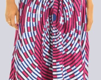 Long Skirt, Maxi Skirt, Boho Skirt, Long Boho Skirt, Maxi Boho Skirt, High Waisted Skirt, Tribal Print Skirt, African Print Skirt