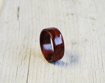 woven wooden wedding rings