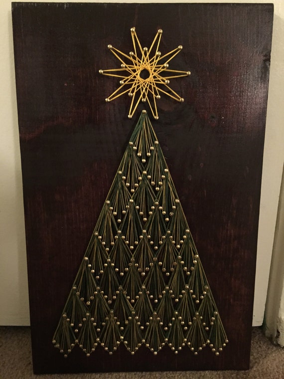 Christmas Tree String Art