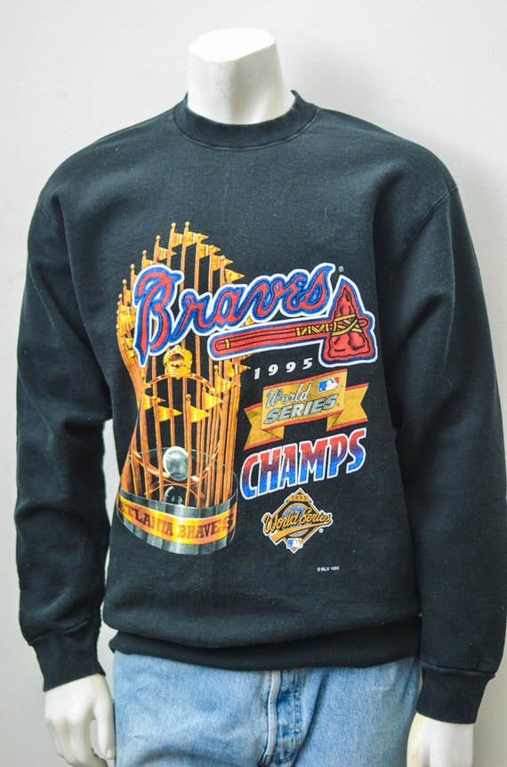 Atlanta Braves 1995 Vintage Pullover Sweatshirt