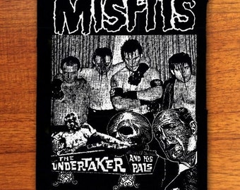 Misfits old flyer punk patch, punk patches