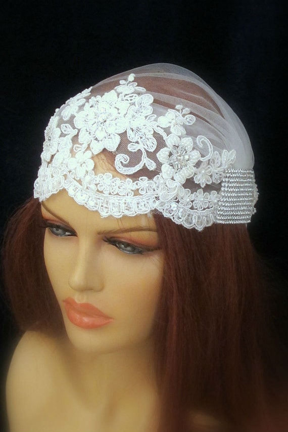 Vintage Bridal Cap 5