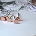 Copper Discus Studs- Made to Order