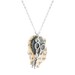 Rock Paper Scissor Necklace (silver)